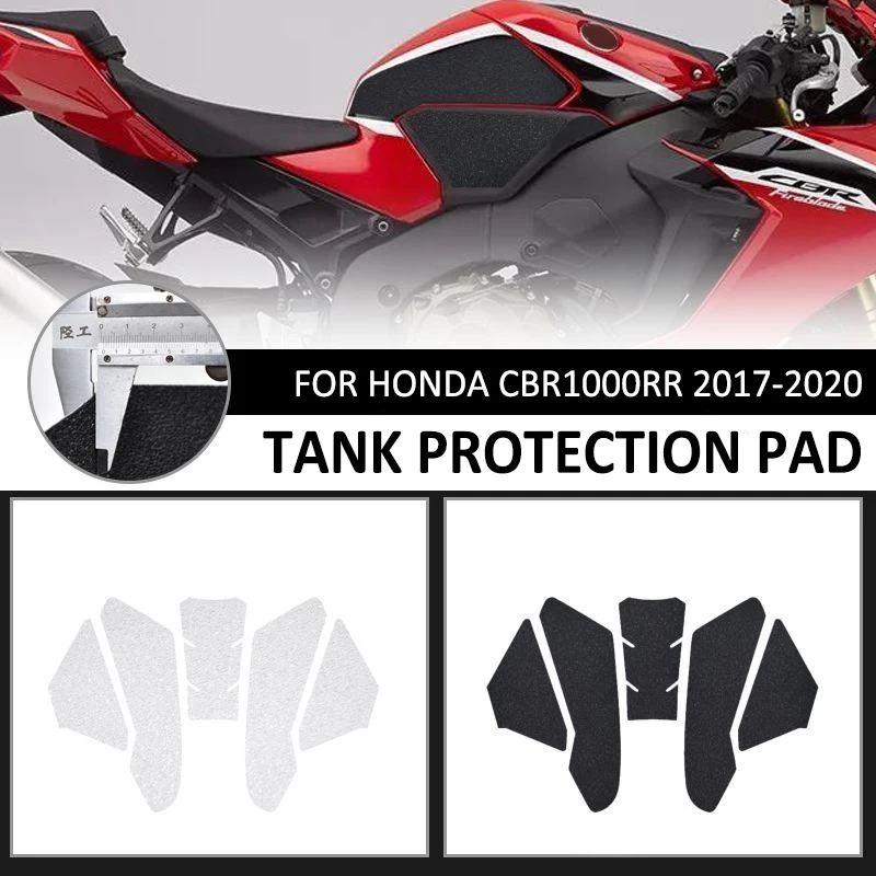 

Motorcycle Anti Slip Fuel Oil Tank Pad Side Knee Grip Decal Protector Sticker Pads FOR HONDA CBR1000RR CBR 1000 RR 1000RR 17-20