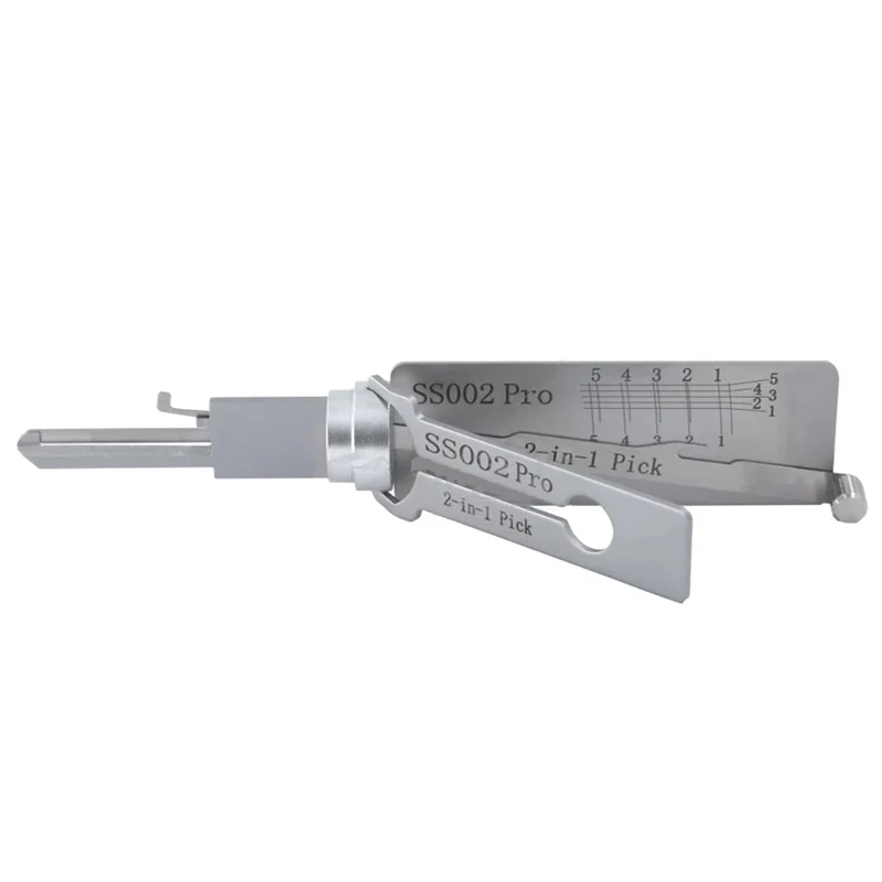 SS002 LISHI 2-in-1 5Pin For  S-slot lock core Lishi Lock pick tool locksmiths tool view 2