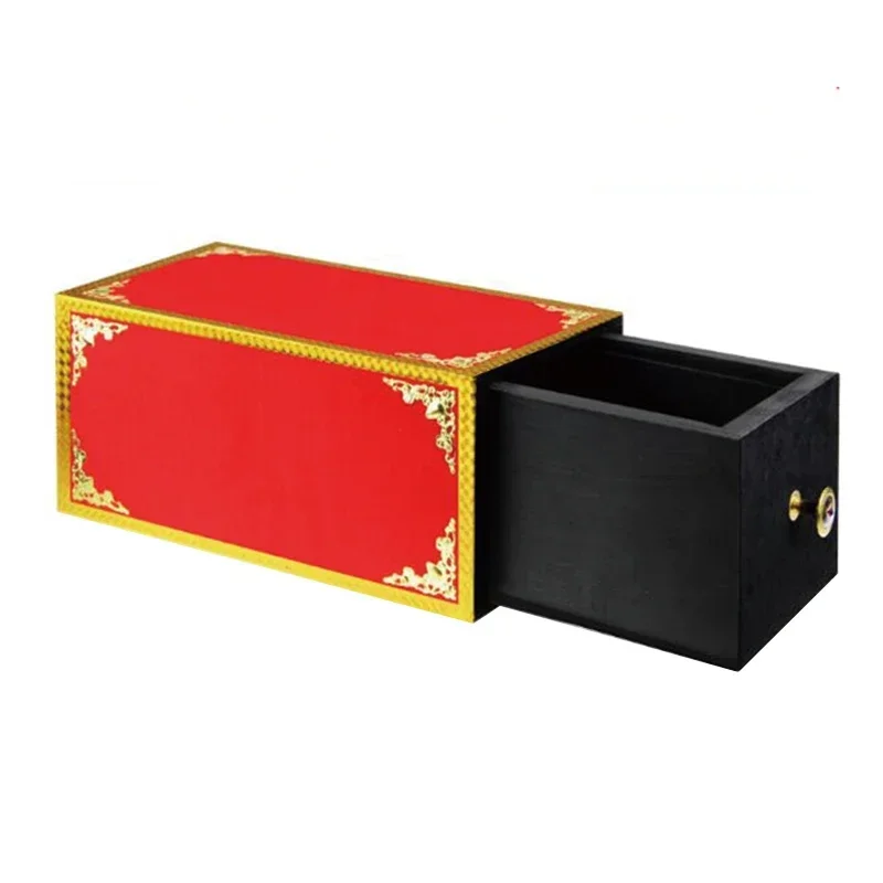 Wooden Drawer Box Stage Magic Tricks Production Box Object Appear from Empty Box Illusion Magia Magicians Prop