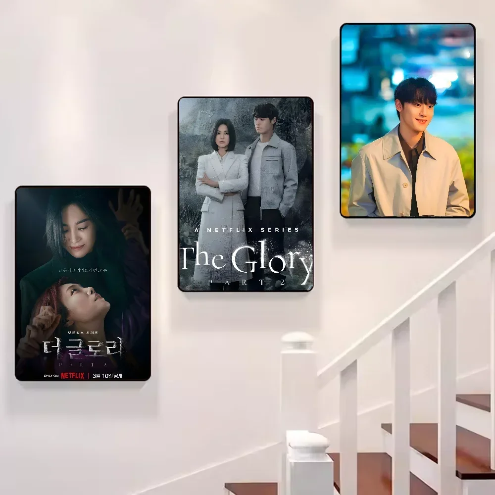 Hot The Glory 2 TV Show Korean Movie Poster HD Art Sticky Wall Waterproof Home Living Room Bedroom Bar Aesthetic Decoration