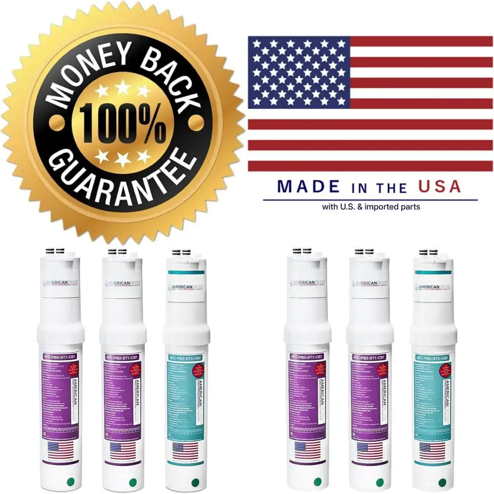 

1-Year Replacement Kit for H2OPB TLRO3H80T Water Filtration System Without RO Membrane