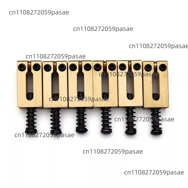 Pure copper electric guitar bridge piano code, brass string code 10.5 string saddle accessories