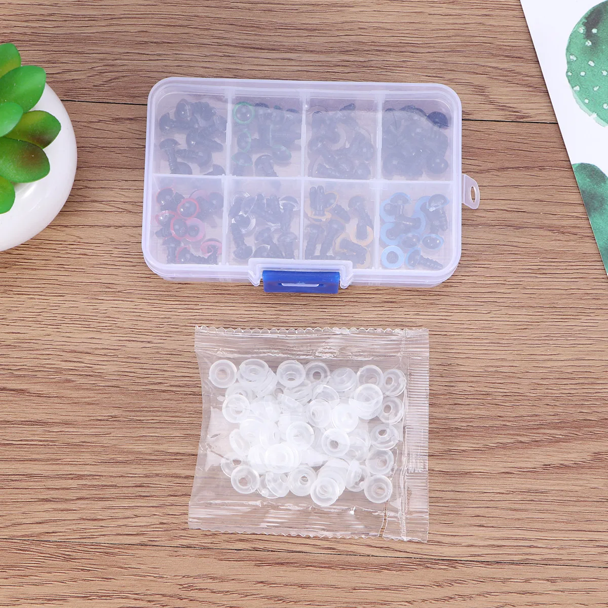 80Pcs 8 Colors 8Mm Mixed Plast - Art Craft Using Paper recension och pris