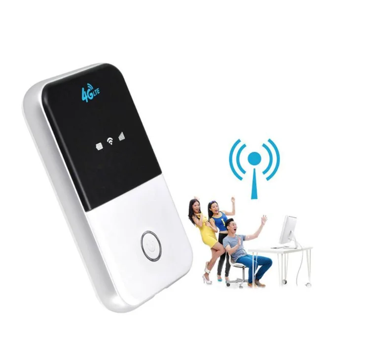 Portable LTE Remote Portable Wireless WiFi Router 4G5G High-speed Internet Access, outdoor home with SIM Card Slot