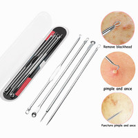 2022 NEW Fashion Acne Removal Needles Blackhead Blemish Removers Facial Clean Acne Treatment Pimple Needle Face Skin Care Tools