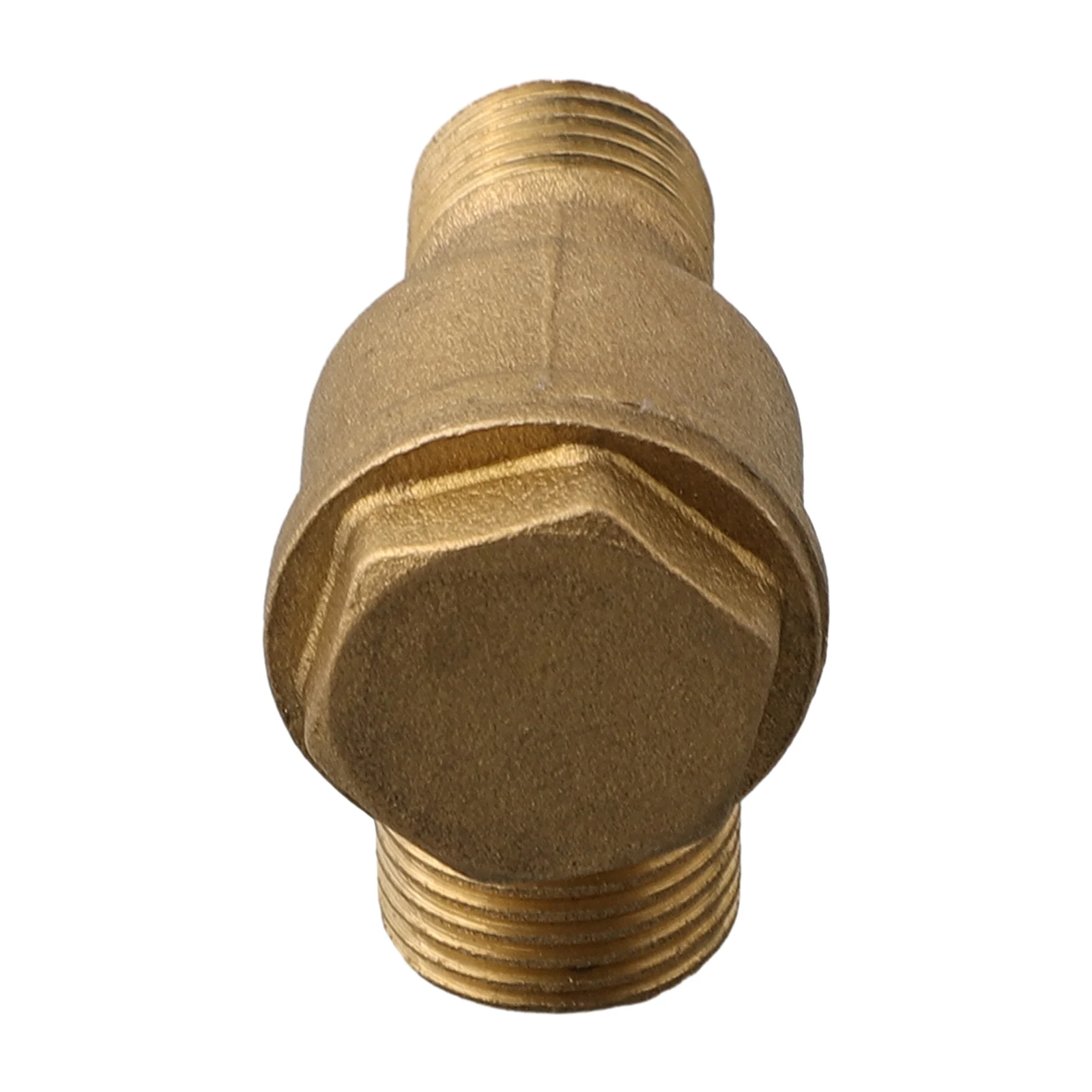 20x16mm Check Valve Gold Quick And Easy Installation With Thread Connections 16x14mm High Performance High Reliability