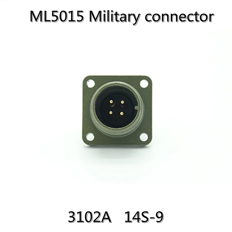 14SL Military Connector ML5015 threaded link 3102A 3106A 3108A 14S-9 14S-7 14S-5 14S-6 Cable Straight Bent Plug Socket