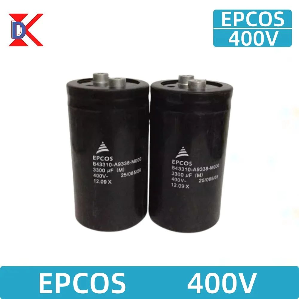 Condensadores electrolíticos de pie de tornillo Siemens Epcos 400V 2200UF 3300UF 4700UF 5600UF 6800UF 8200UF 10000UF Condensador de aluminio con perno