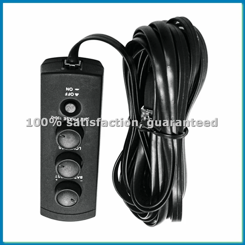 Car Spare Tire Bass Amplifier Volume Controller Spare Tire Bass Remote Volume Regulator 6-Core Crystal Interface-ABWO
