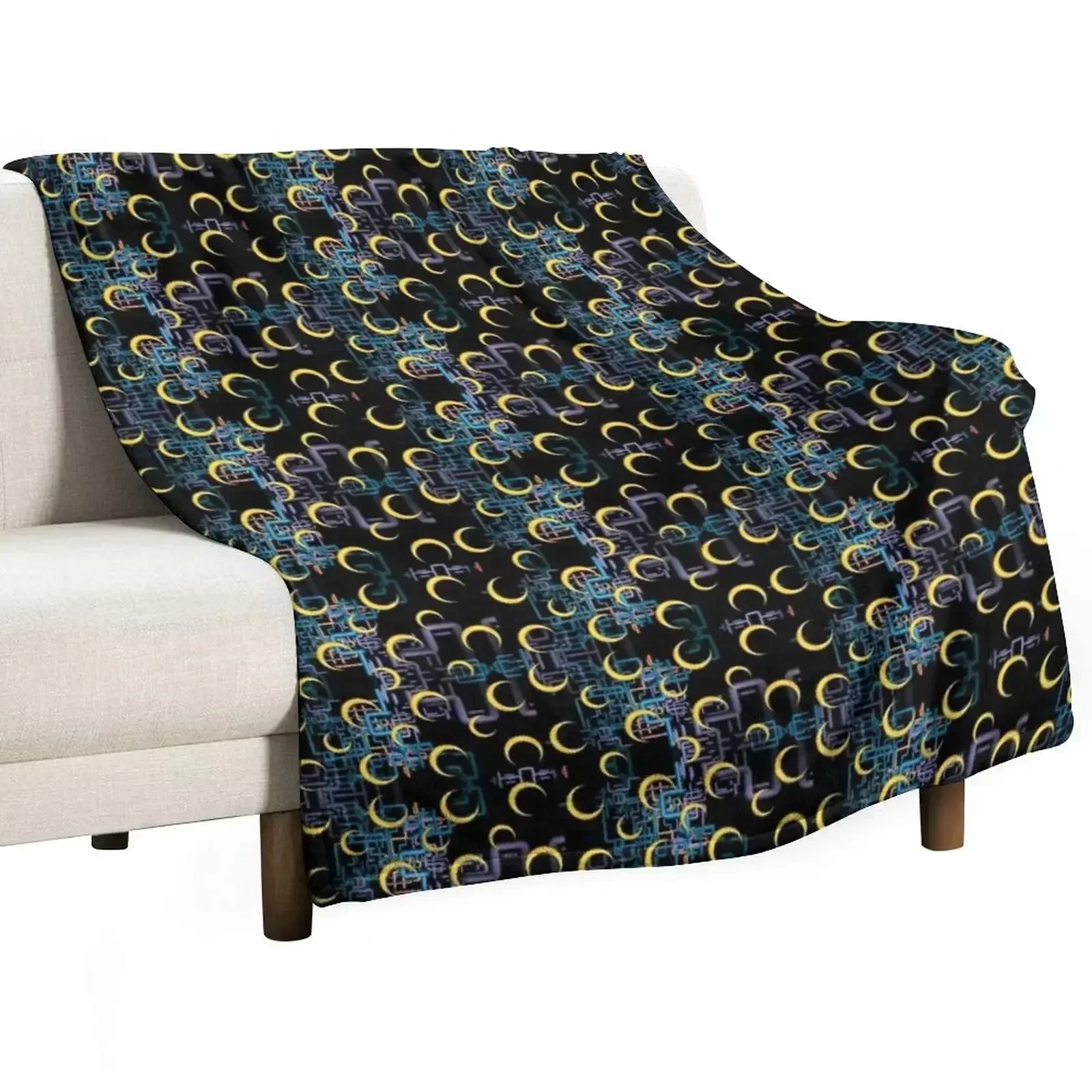 Dan Flashes pattern cool tim robinson #1 Throw Blanket Luxury Bed Blankets