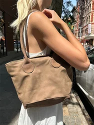 Sac fourre-tout en PU vintage américain, quatre saisons, grande capacité, sacs initiés pour dames, style scolaire pour filles, mode de rue, sacs à main chics