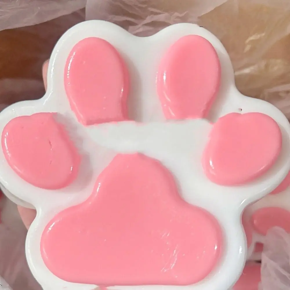 Handmade Extra Large Squeeze Cat Paw Toys Fidgeting Soft Cat Paw Decompression Toys PVC Sticky Pinching And Decompressing Toy