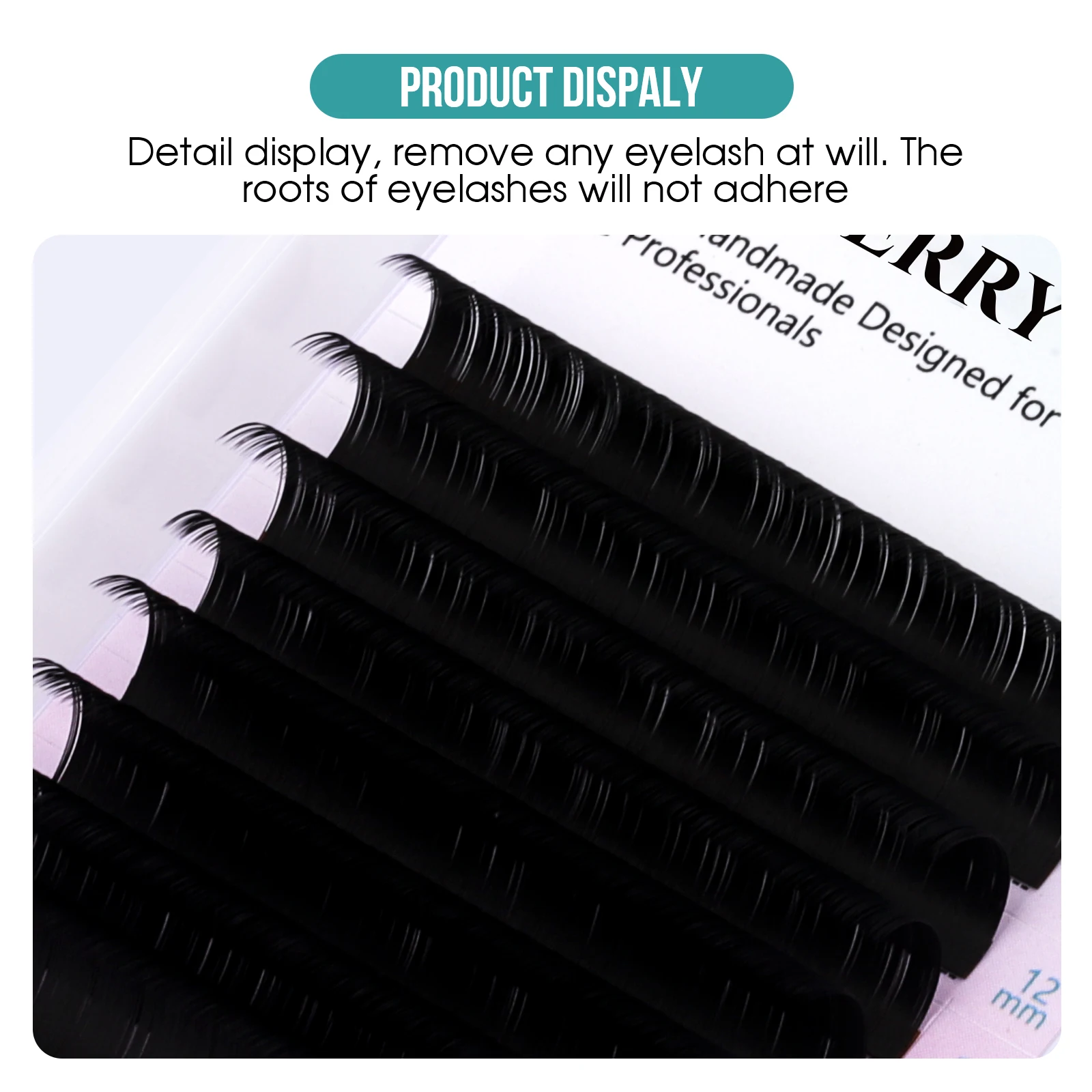 GEMERRY 25mm Pojedyncze Rzęsy – Eyelash Extension Korea Natural recenzja i cena