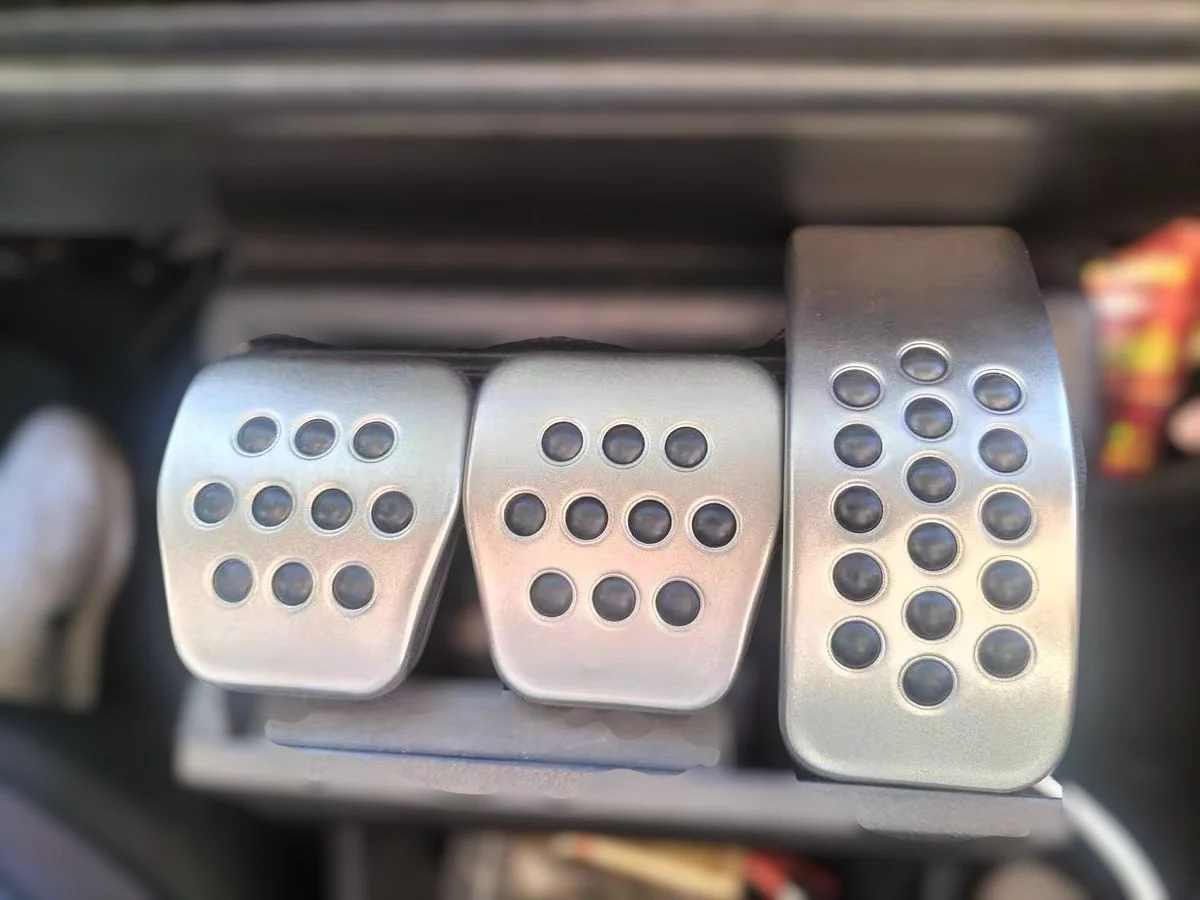 Kit de goma de Pedal de embrague de freno de Gas de aluminio para 337/20AE VW Golf MK4 Jetta Bora MK4 Polo 9N3 6R nuevo Beetle LHD Manual