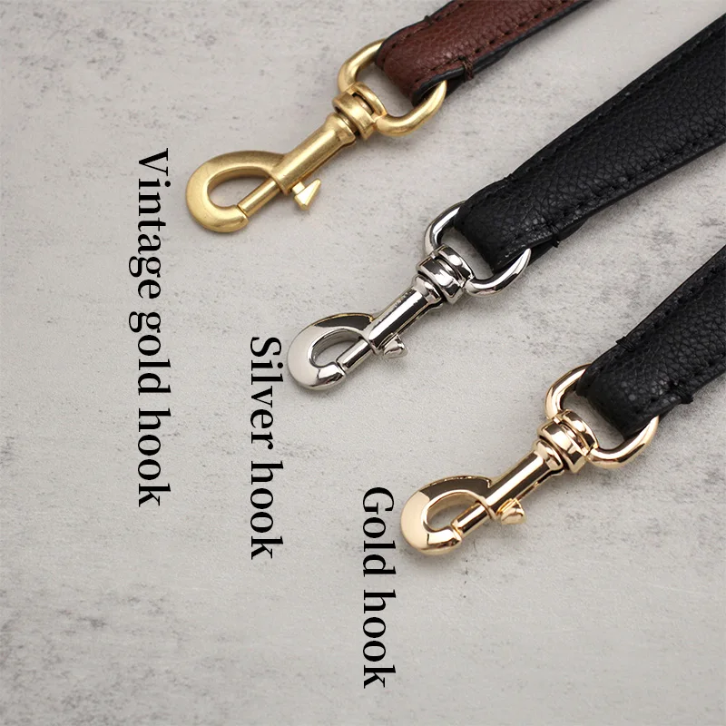 TINBERON Leather Bag Strap Accessories 51cm Underarm Bag Strap Women\'s Handbag Handle Strap Replacement Litchi Texture Bag Strap