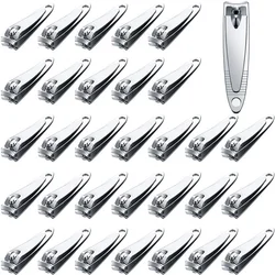 12/15 PCS Nail Clipper,Premium Stainless Steel Fingernail Clipper Cutters, Fingernail Clipper Cutters with Nail File Sharp.