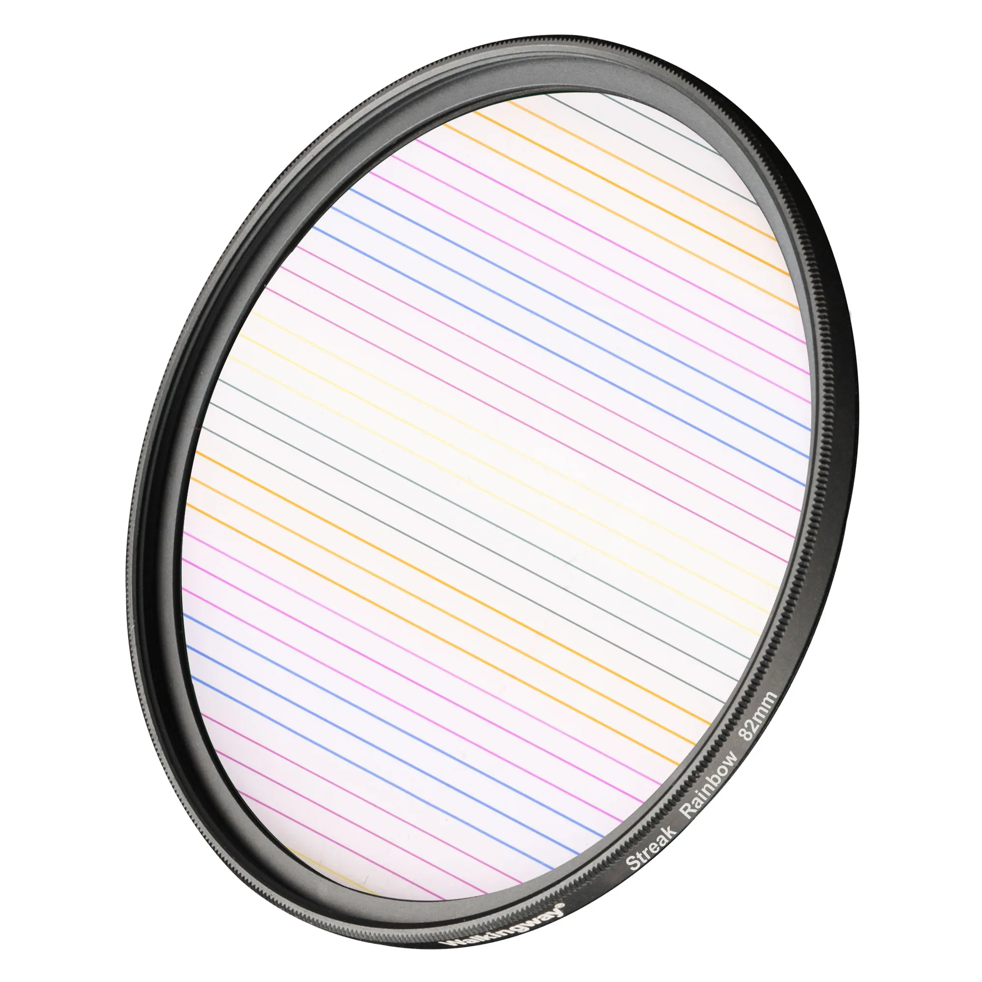 Walkingway Streak Rainbow Flare lens Filter Colorful Cinematic 49 52 55 58 62 67 72 77 82MM Camera Filter for Camera