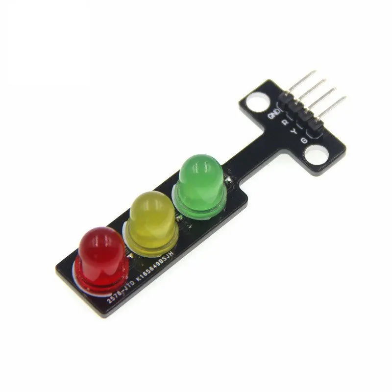 LED traffic light module, 5V, red/green, electronic building block for programming & single control board.