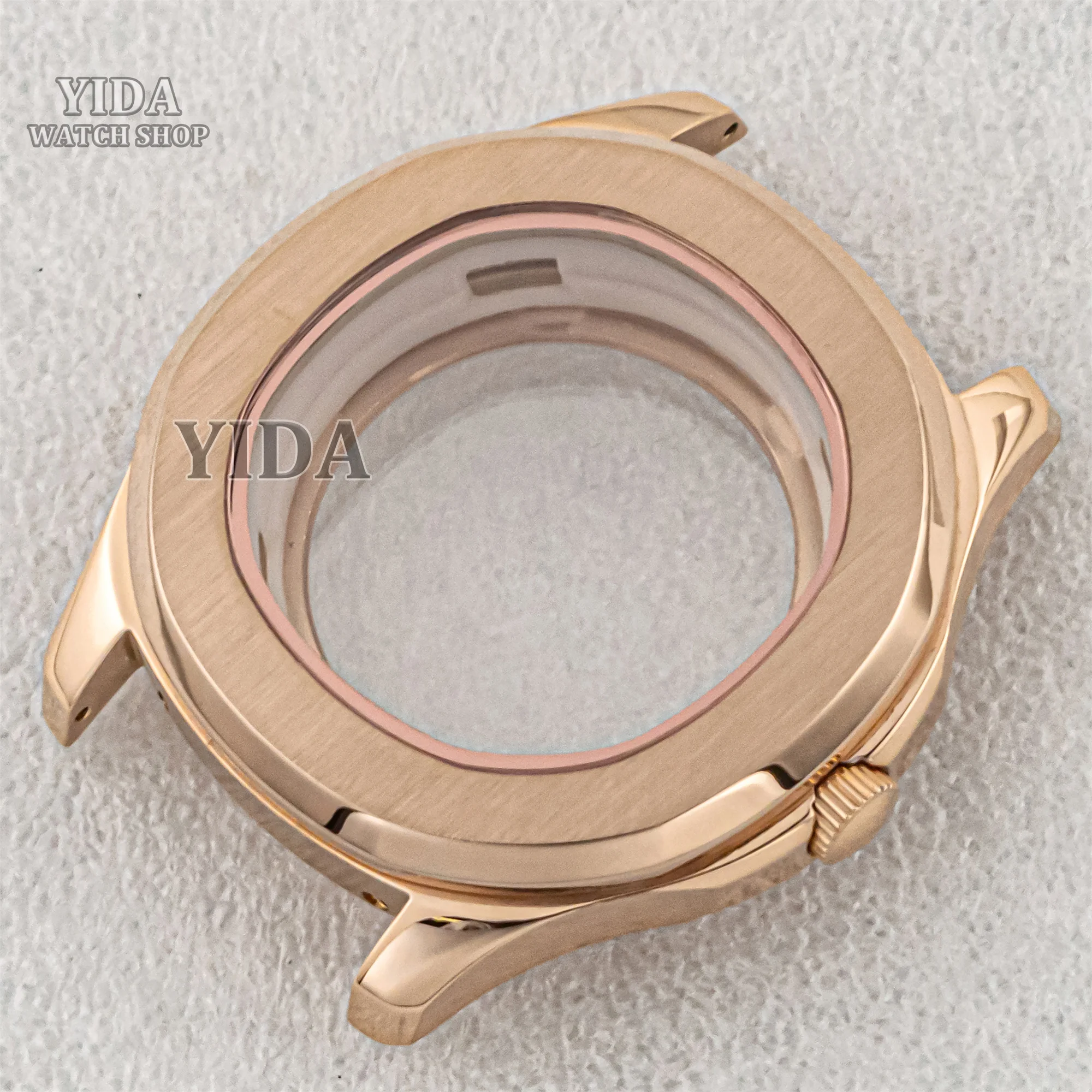 

42mm Mod Watch Case Sapphire Glass Stainless Steel Case Accessory for AQUANAUT Nautilus 32mm Dial NH35 NH36 Mechanical Movement