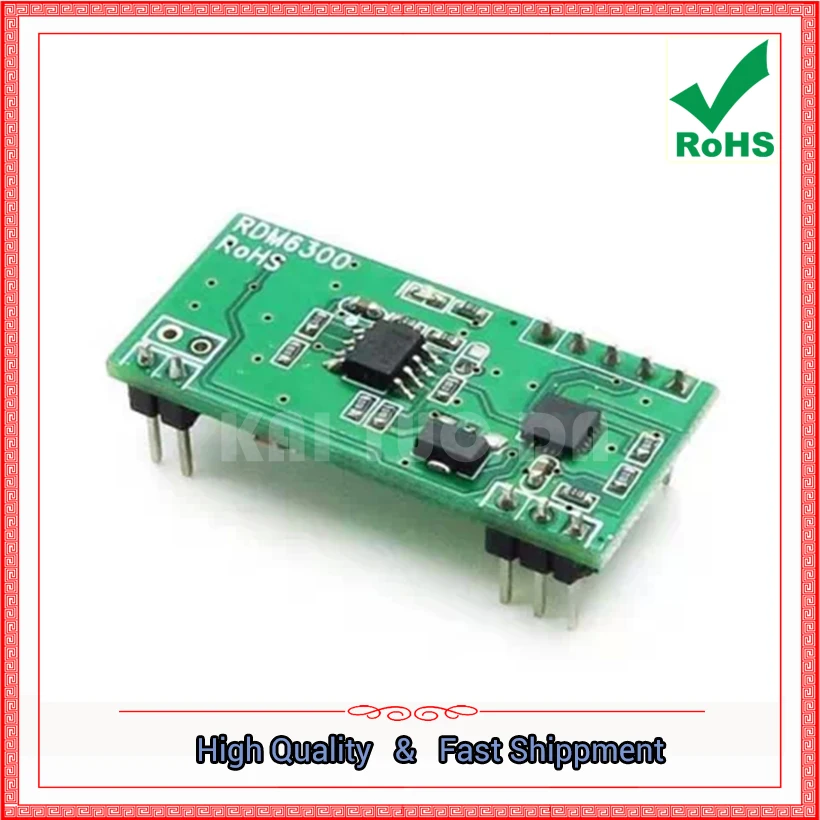 RFID Reader Module RDM6300 RF 125khz Card UART Serial Output 125 KHZ Board (C1B3)