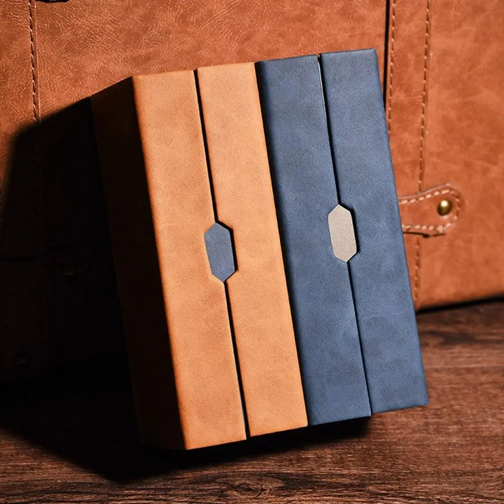 

PU Leather Double Layer PU Glasses Box Two Pairs of Glasses Case Eyeglasses Case Sunglasses Storage Box Eyewear Case