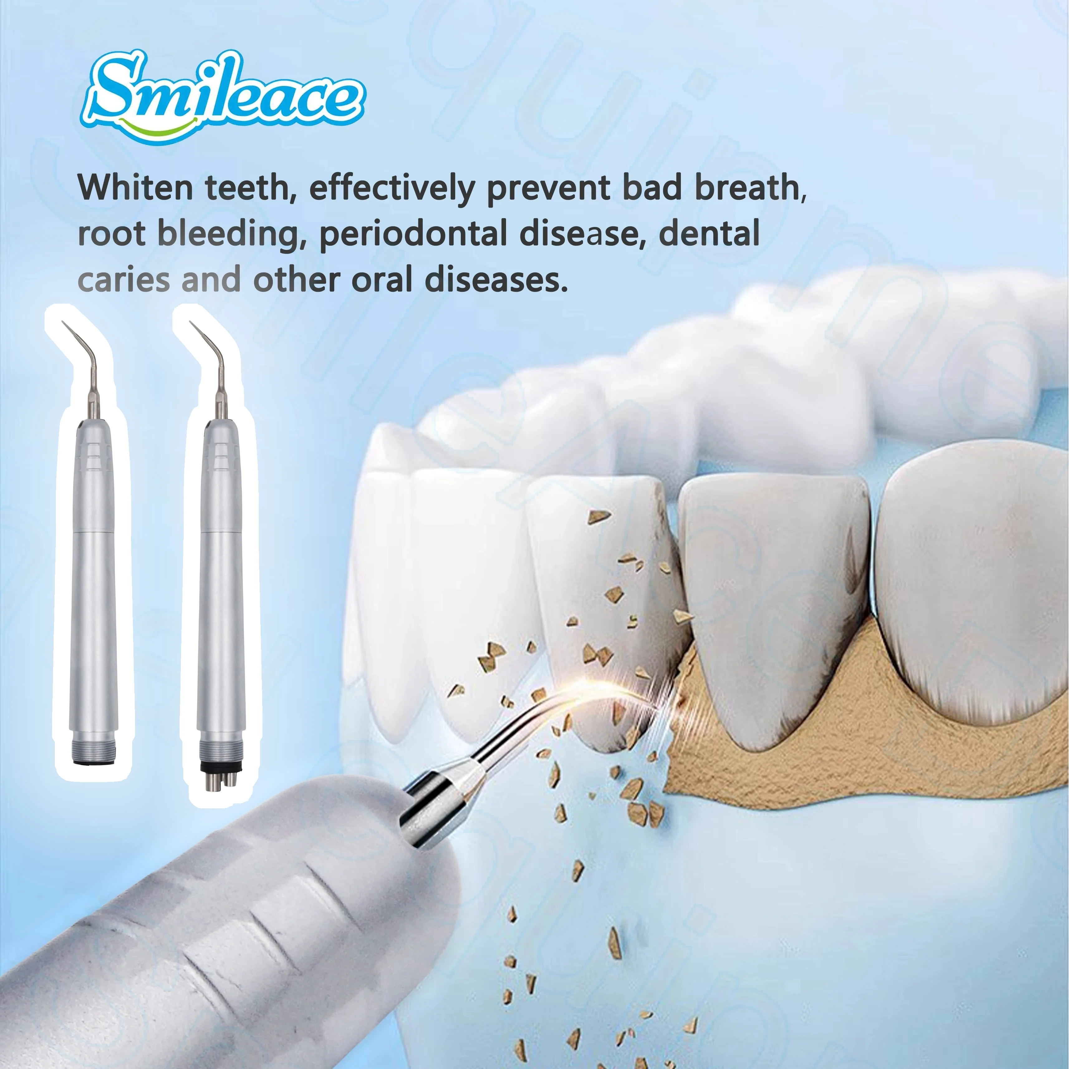 

Dental Air Scaler Sonic Handpiece Ultrasound Cleaning Scaling Perio Teeth Whitening Caviton Hygienist Dental Equipment