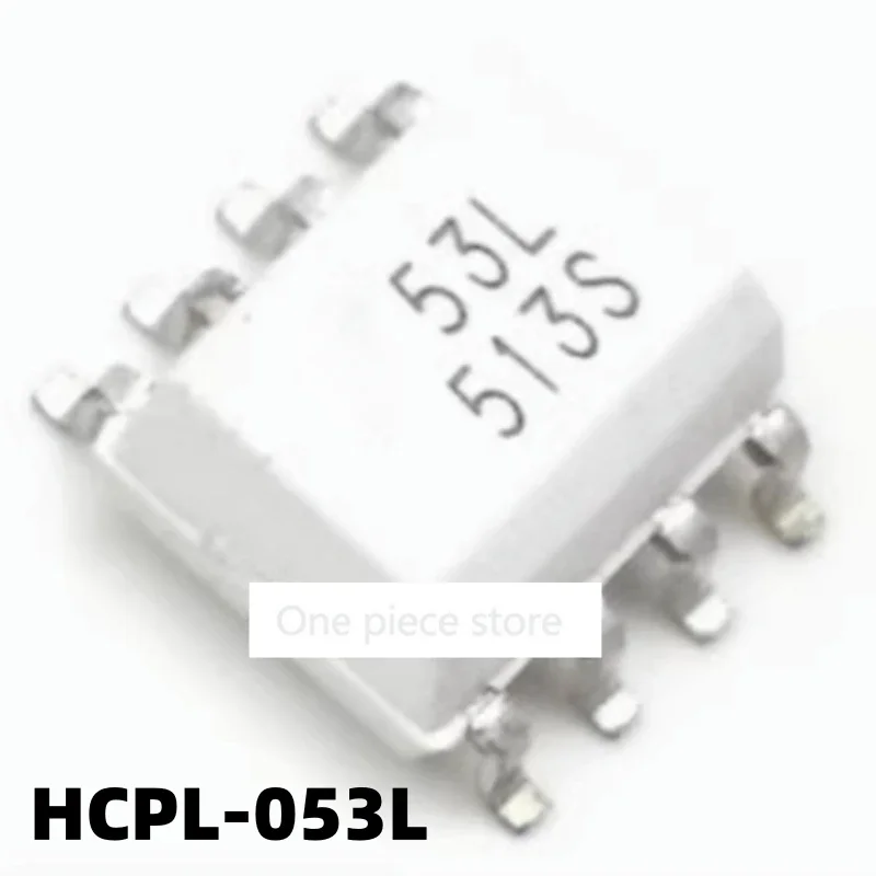 5PCS HCPL-053L optocoupler screen printing 53L SMT SOP8 high-speed optocoupler HCPL053LR2M