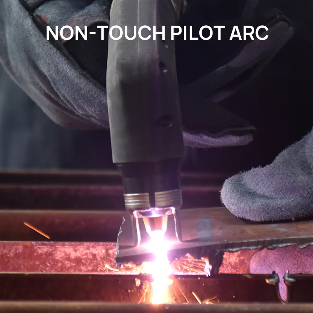 Aixz aic45 Plasmas chneid schweiß gerät 220V igbt Wechsel richter berührungs loser Pilot lichtbogen Luft plasmas ch neider 2t 4t Schneiden 10-16mm