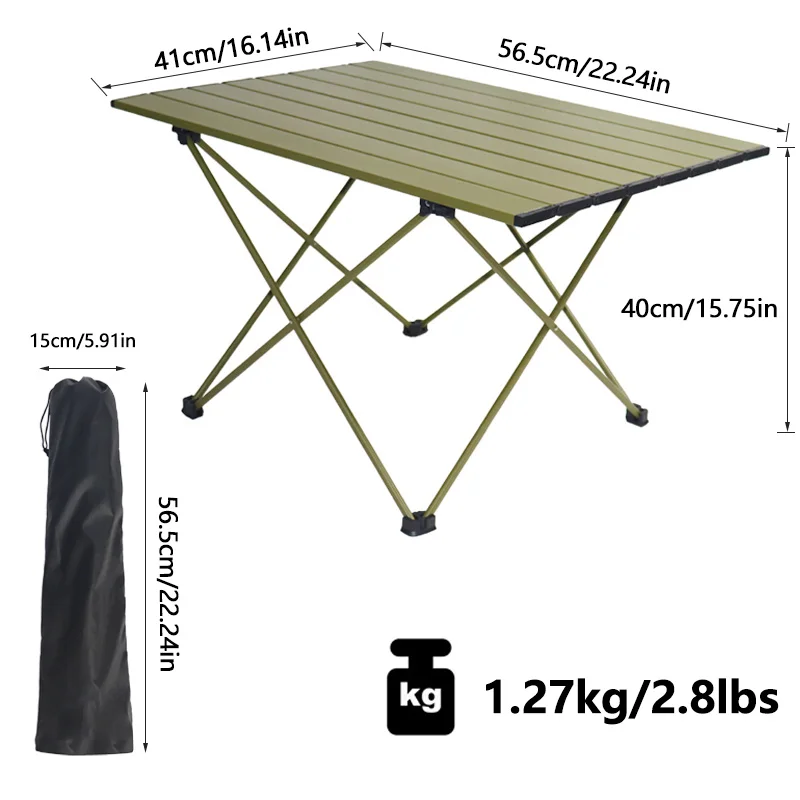 Storage-Basket Picnic Hanging-Bag Folding-Table Barbecue-Table Outdoor Camping Invisible-Pocket