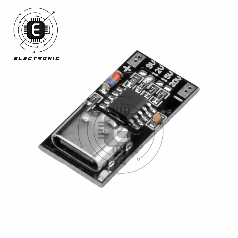 1Pc PD/QC 디코이 보드 고속 충전 USB 부스트 모듈 Type-c