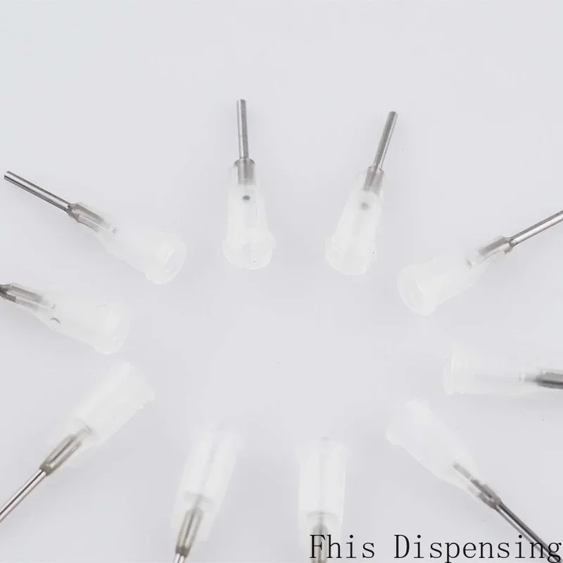 

Hub Tubing Length Precision S.S Dispense 0.5 Inch 19G Blunt Tips Pack of 100 W/ISO Standard Dispensing Needles PP Luer Lock