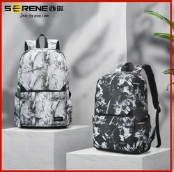 Zaino per ragazzi ragazze borse da scuola impermeabili per adolescenti bambini Bookbag di grande capacità leggero Camo nero modello 2024