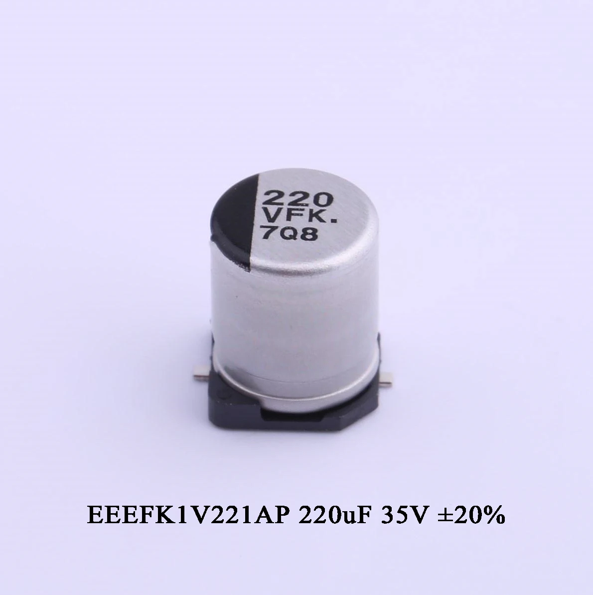 

10-100Pcs EEEFK1V221AP 220uF 35V ±20% SMD Aluminum Electrolytic Capacitor 8x10.2mm In Stock