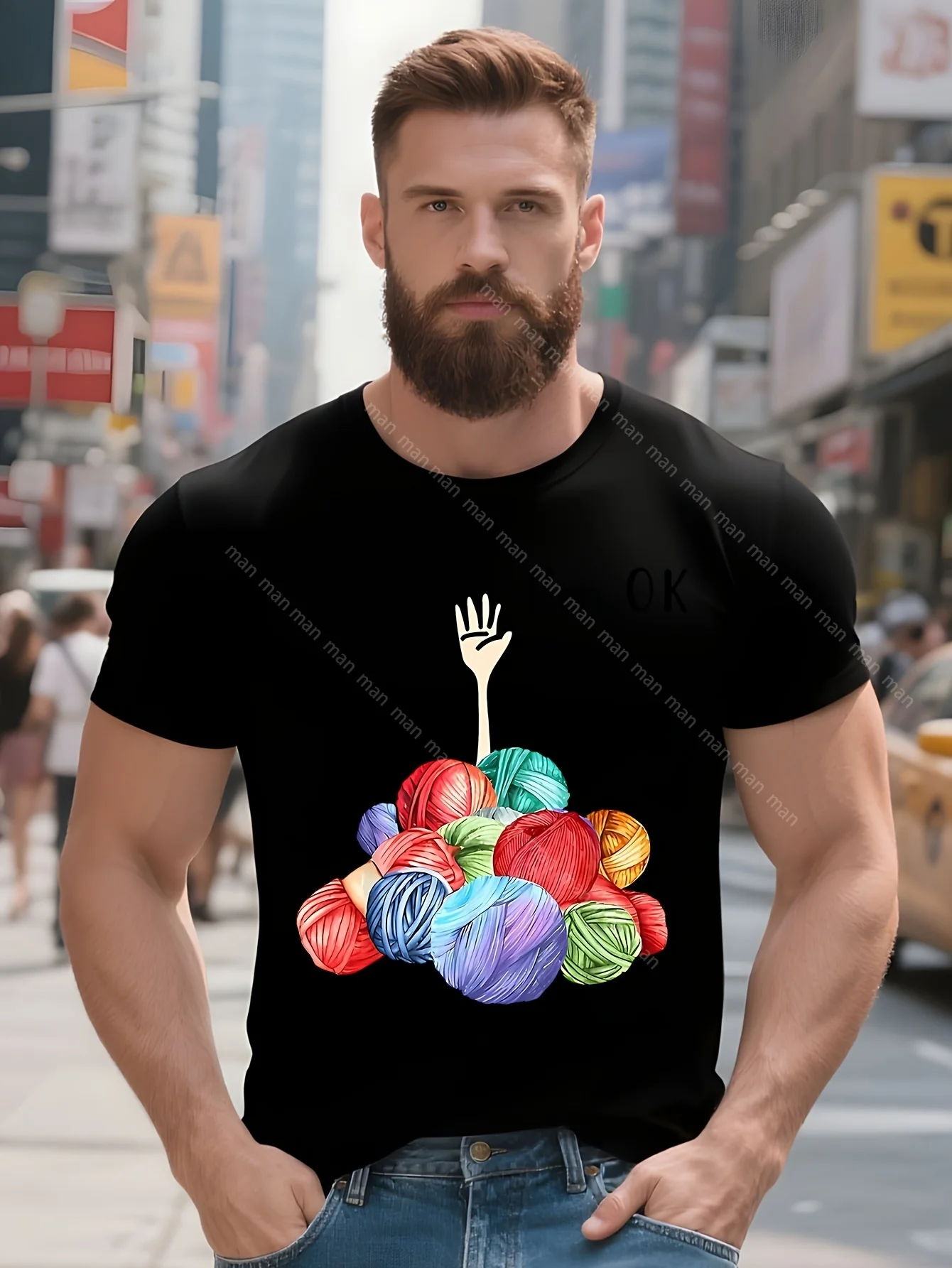

Crochet And Knitting I'm Ok T-Shirt Unisex T-shirt