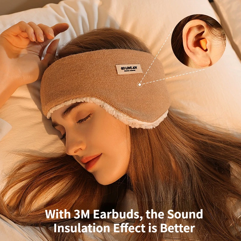 

Woman Ear Cover Warmer Earplugs Fur Winter Soundproof Ear Muffs Men Women Blind Fold Earmuffs Girl Sleep Earcups Noise Reduce