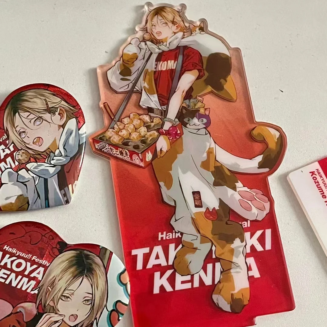 

Anime Haikyuu!! Kozume Kenma Cosplay Cute Acrylic Standing Sign Desktop Ornament Cartoon Xmas Gift Decorate Send To A Friend