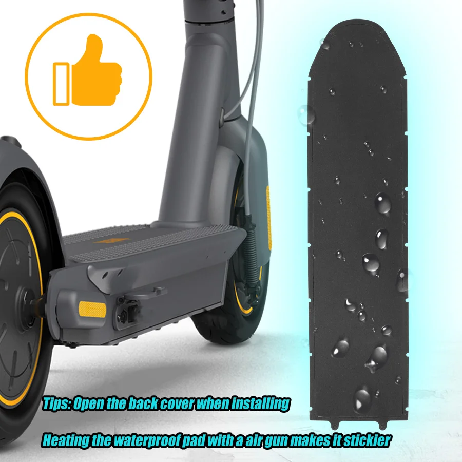 For Segway Ninebot MAX G30 G30D Electric Scooter New Battery Cover Waterproof Ring Seal Sponge Foam Protective Black Parts