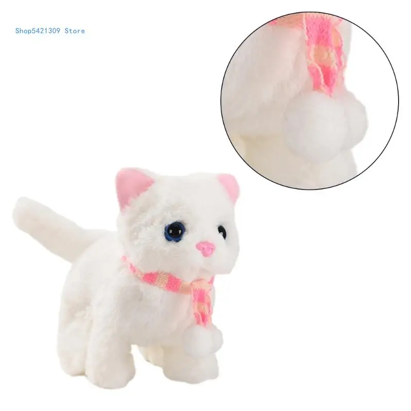 Peluche peluche, lindo juguete eléctrico para mover cola, para niños, fiestas temáticas, regalo