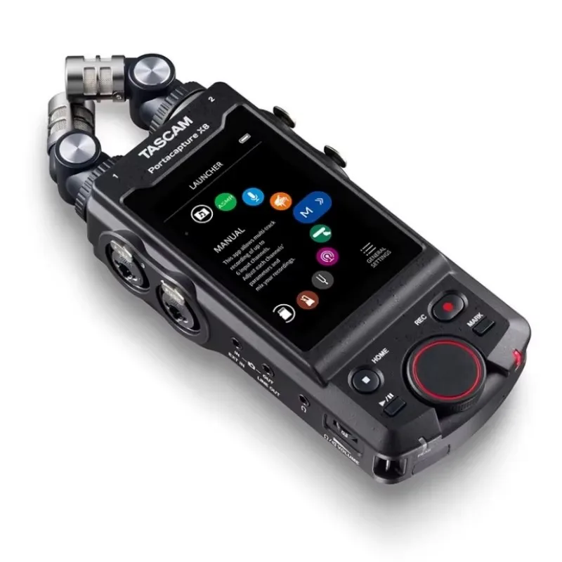 Tascam x8ハイレスマルチトラックハンドヘルドレコーダー、新しい