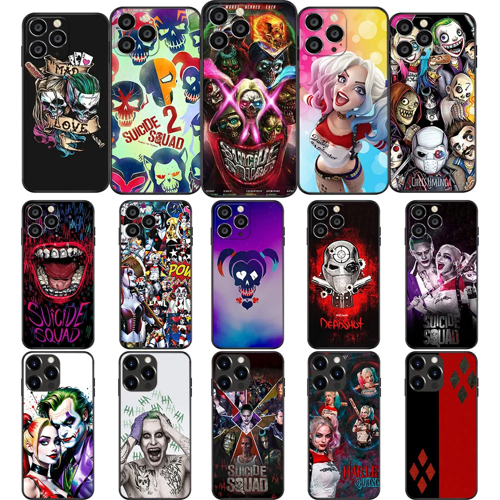 TV-46 Suicide Squad Soft Case for Moto E7 E7i G G9 G10 G20 G30 G50 G60S G40 G60 G51 G41 E32 Power Plus Play