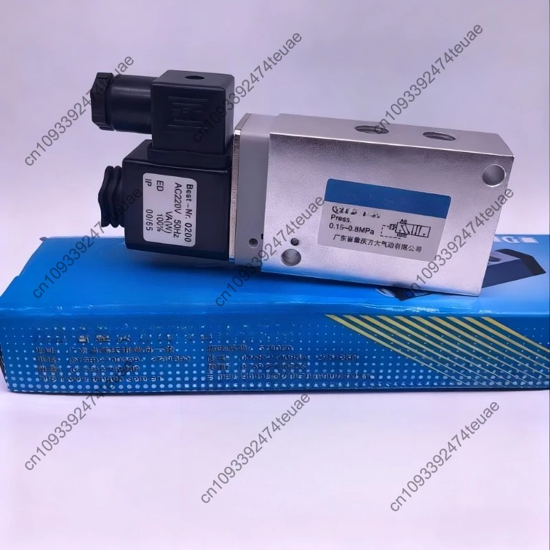 Pneumatic Solenoid Directional Valve Q23DA-L6 Q23DA-L8 Q23DA-L12 Single Electric Control