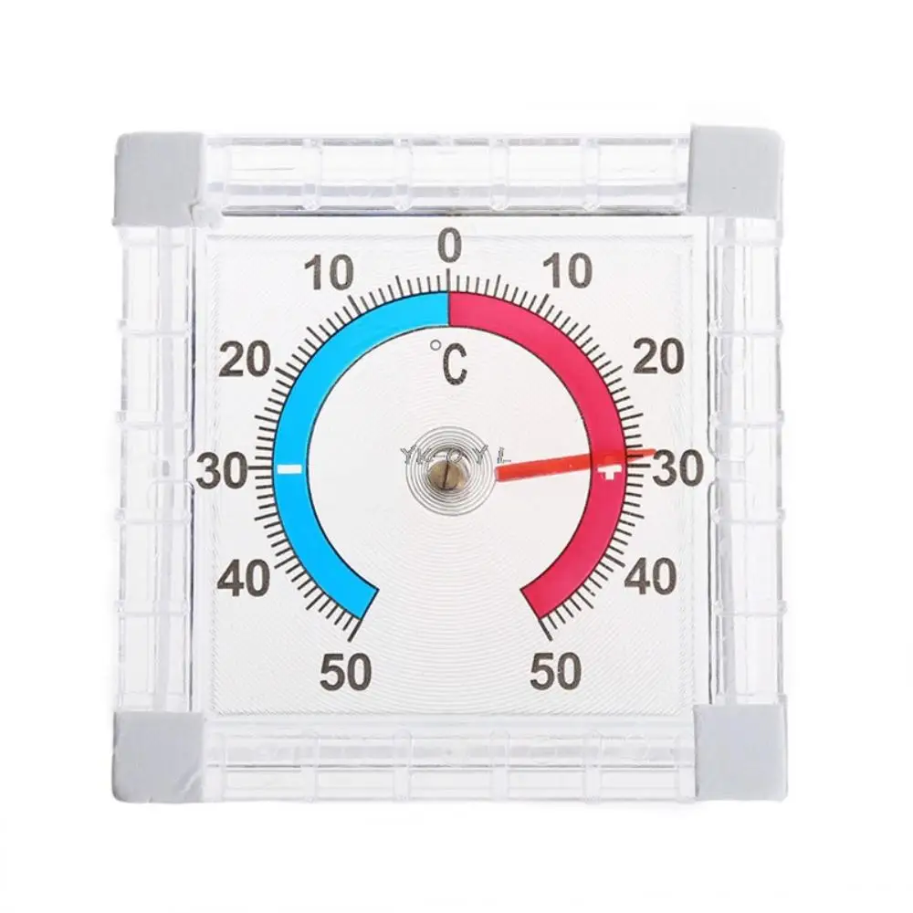 -50°C~50°C Temperature Thermometer Window Indoor Outdoor Wall Garden Home Graduated Disc Measurement Multimeter Tool Home