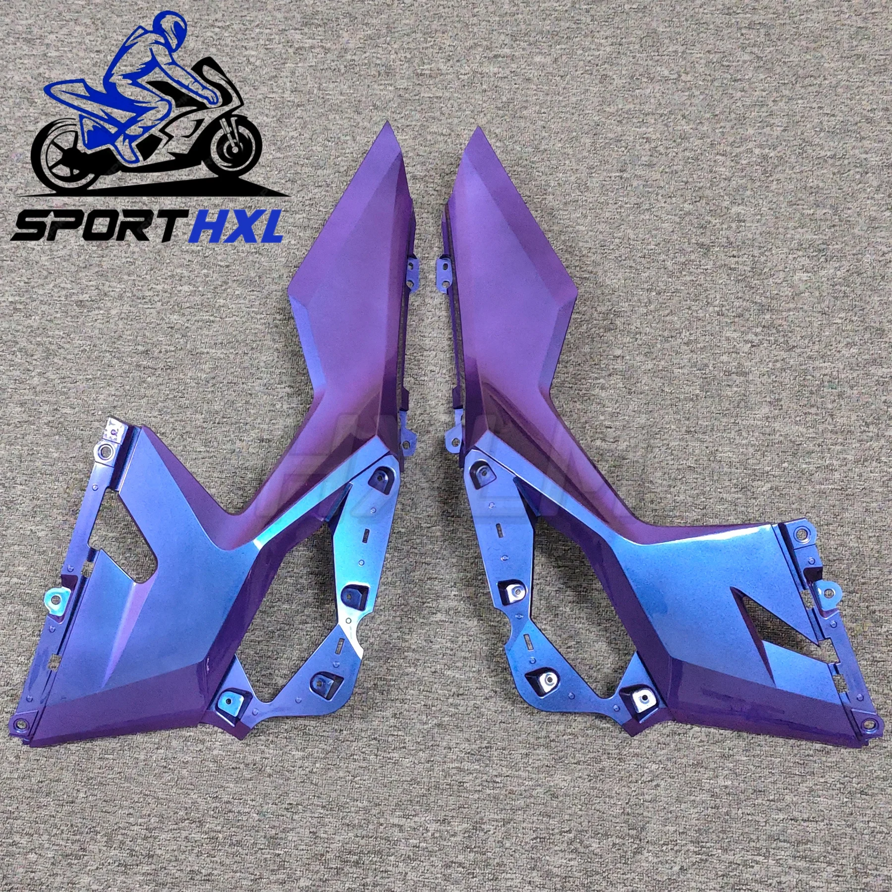 

ABS Kit Fit For Kawasaki Ninja400 2018 -2023 Side Mid Panel Side Mid Cover Side Mid Fairing Colorful ABS Injection