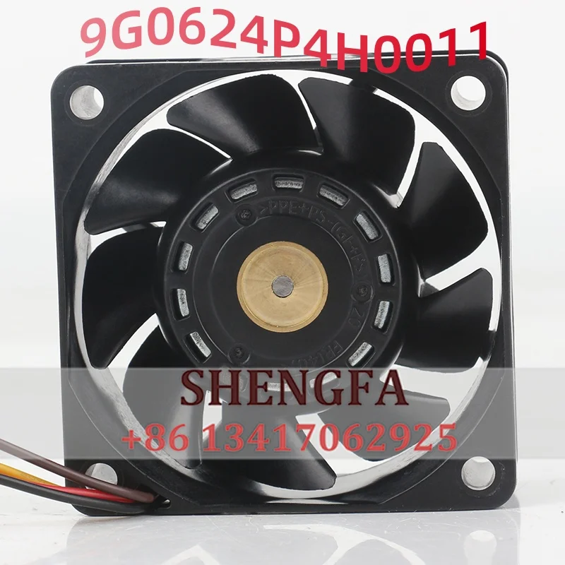 Original new Sanyo 5V 12V 48V AC EC 6025 60X60X25MM Projector Inverter 4-wire low noise 9G0624P4H0011 Coolingfan DC24V 0.25A