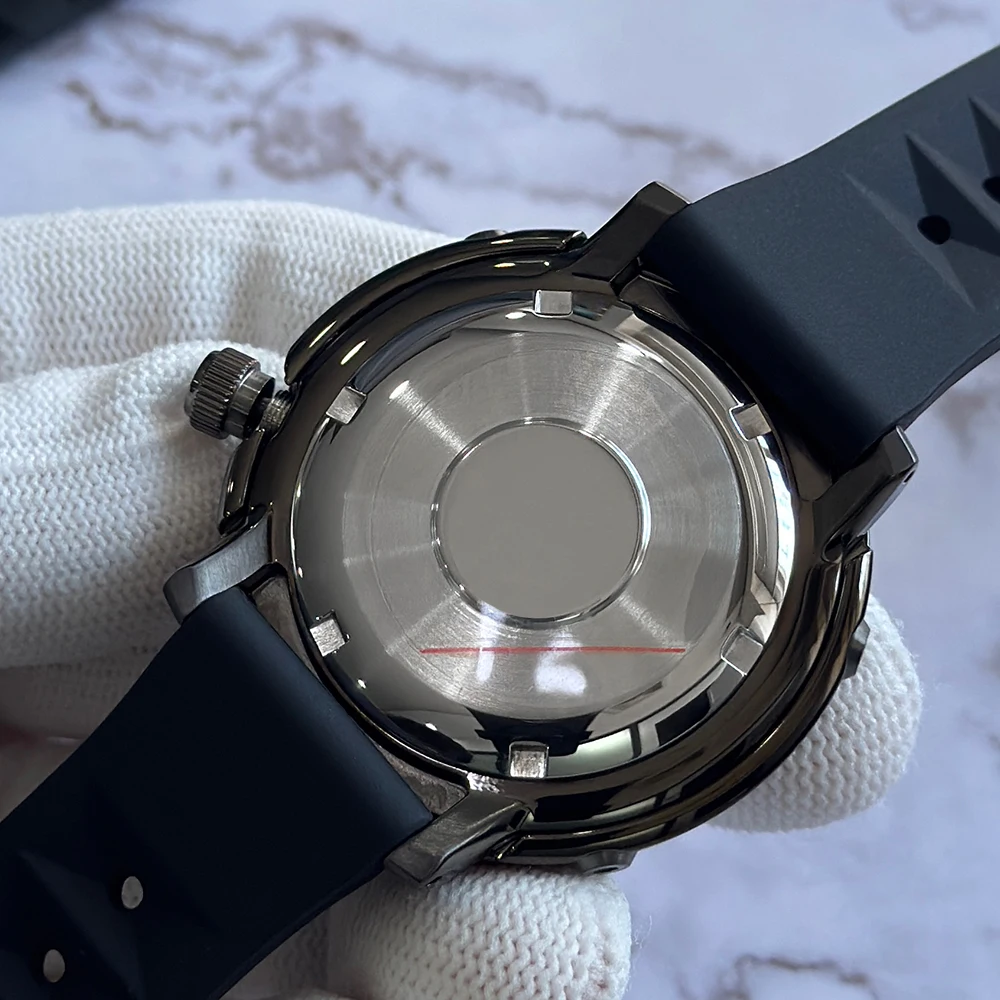 Мужские часы Tuna Canned Diver 43 мм с сапфировым стеклом NH36, автоматический механизм, 200 м, водонепроницаемые, светящиеся, мужские часы из нержавеющей стали