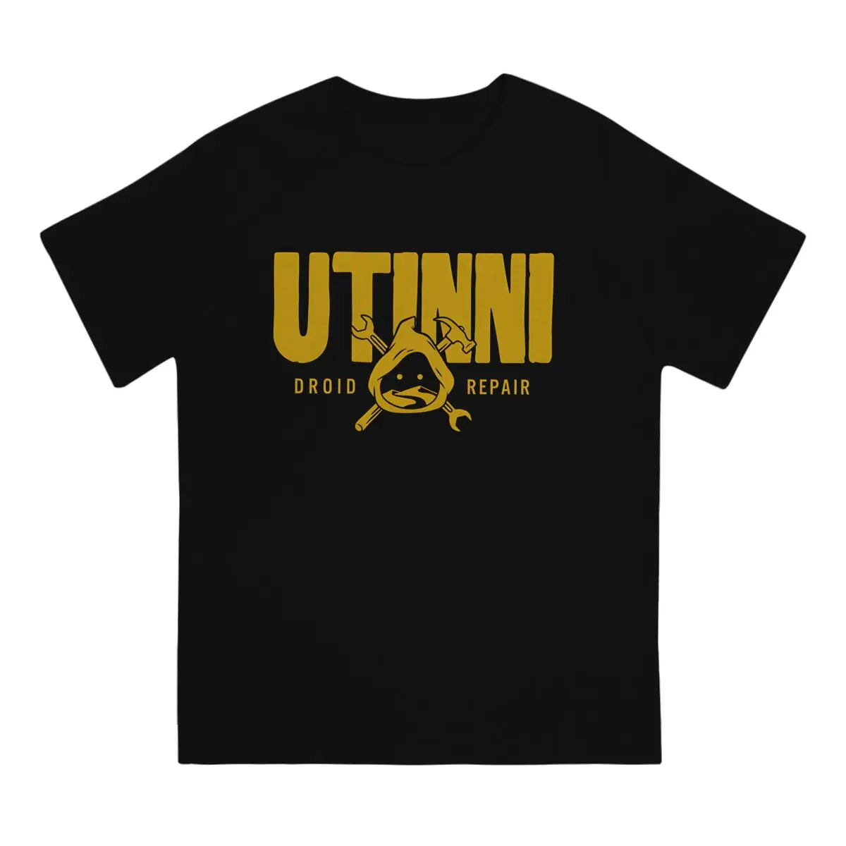 Utinni Droid Repair T-Shirts Men Jawa Utinni Leisure Cotton Tees Crewneck Short Sleeve T Shirts Unique Tops