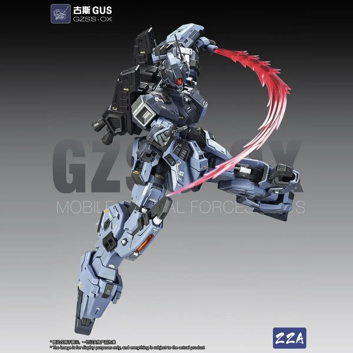 Novo modelo zzza 1/100 mg GZSS-OX gus kits de modelo de montagem kits de esqueleto de plástico anime figura de ação robô modelo presentes brinquedo em estoque