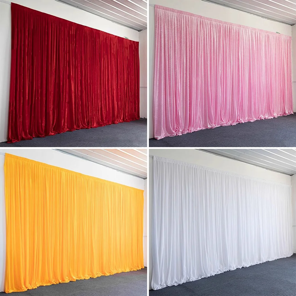 

Роскошные розовые бархатные фоновые шторы без морщин, толстые шторы для свадебной вечеринки, сценической фотографии