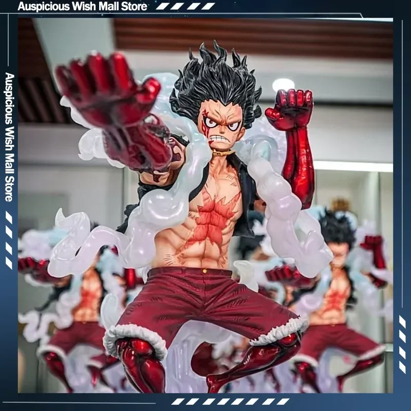30cm Jt Statue One Piece Figur Snake Man Luffy Actionfigur Anime PVC Modell Spielzeug Sammlerstück Deko-Figur für Fans Geschenk