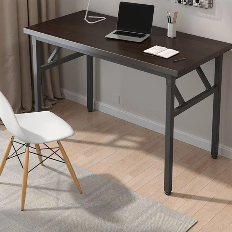 

Modern Black Office Desks Study Bedroom Designer Minimalist Computer Desks Long Straight Conference Mesa De Escritorio Furniture